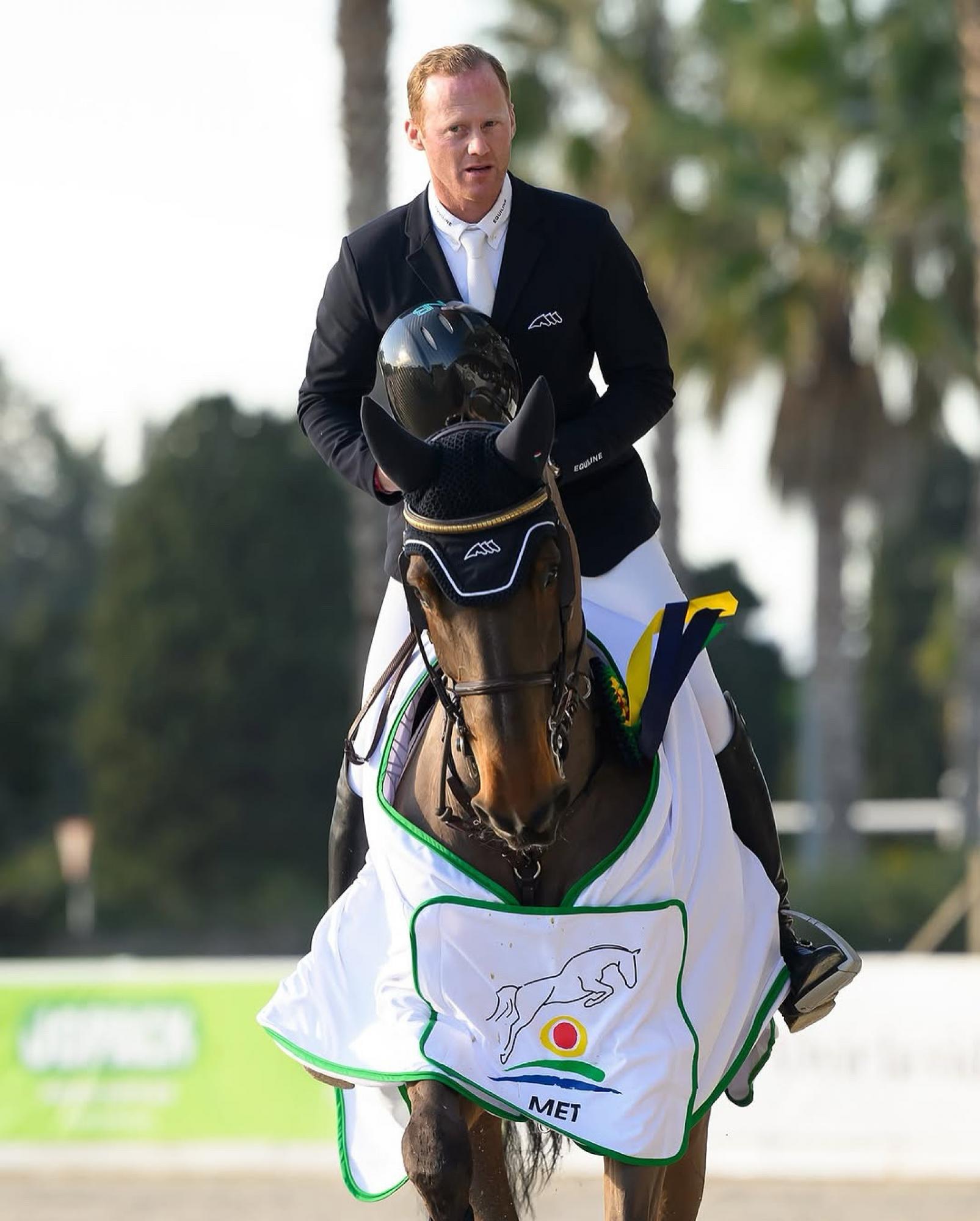 Niels Bruynseels and Credibilis van het Lindenhof Z Triumph at MET 2025