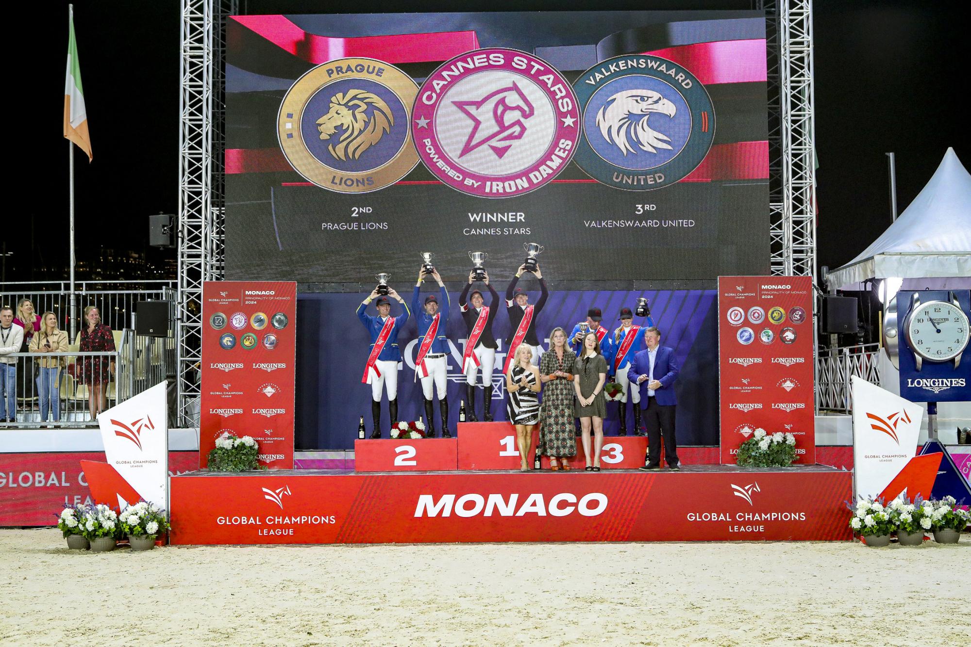 Under the Monaco lights!